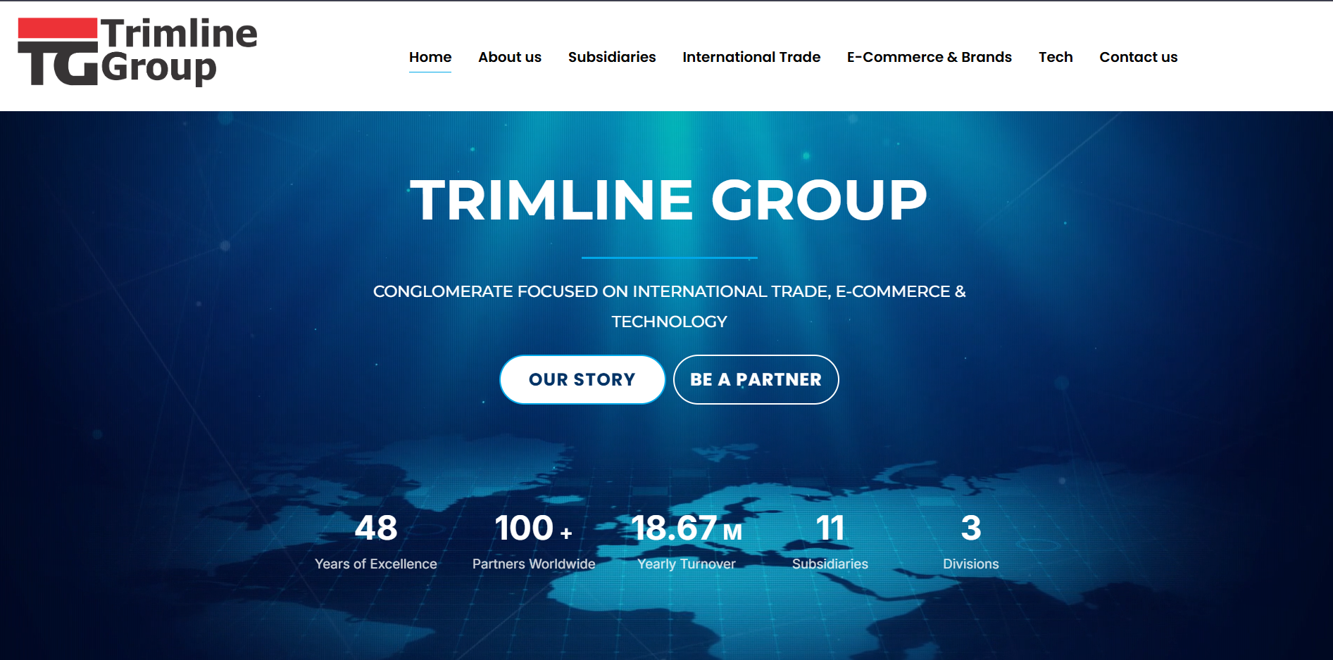 Trimline Group Website